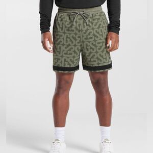 Gymshark Rest Day Shorts Size XS Regular Fit in Green (A3A9H-EB78) NWT in packag